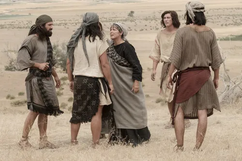 Ishmael's wife and Lemuel talking