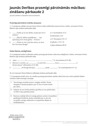 New Testament Seminary Teacher Manaul - 2023