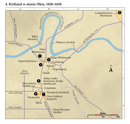 Mapa historyczna Kościoła nr 4