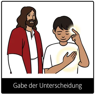 Symbol für Evangeliumsbegriff: Gabe der Unterscheidung