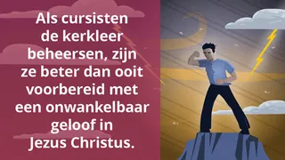 Standvastig te midden van stormen (meme)