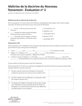 New Testament Seminary Teacher Manaul - 2023