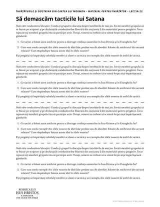 foaie de prezentare a învățătorului