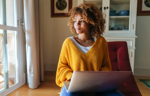 photo of young adult woman