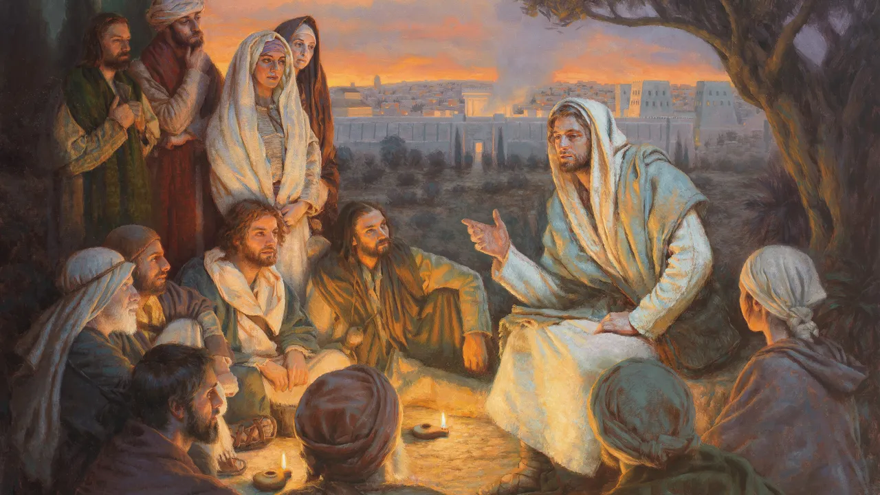 Jesus Christ teaching