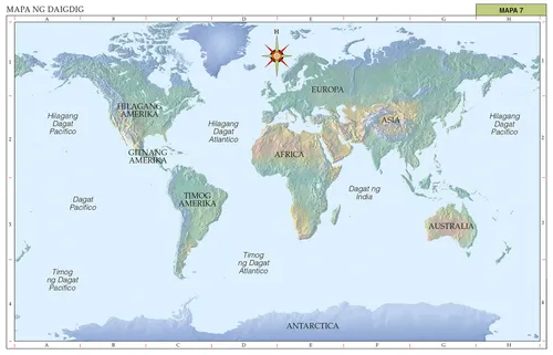 Kasaysayan sa Simbahan Mapa 7