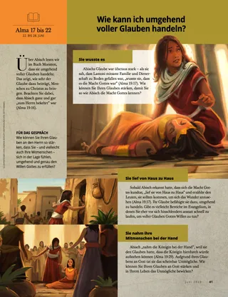 How can I act immediately with faith