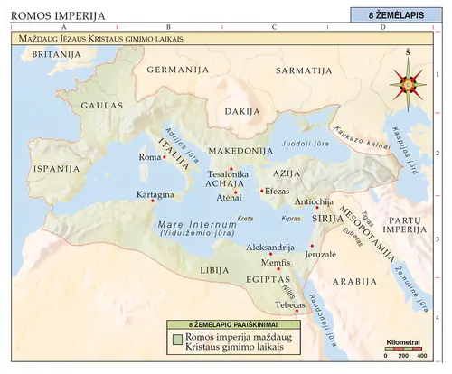 8 Biblijos žemėlapis