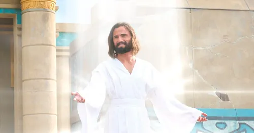 Si Kristo nagpakita sa mga Nephite diha sa templo sa Bountiful