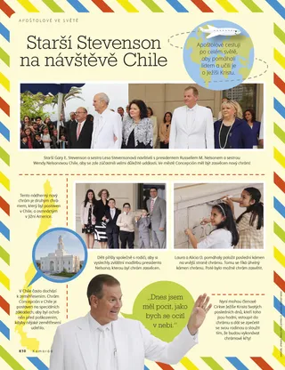 Elder Stevenson Visits Chile