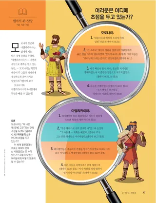 여러분은 어디에 초점을 두고 있는가?