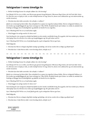 Velsignelser i vores timelige liv