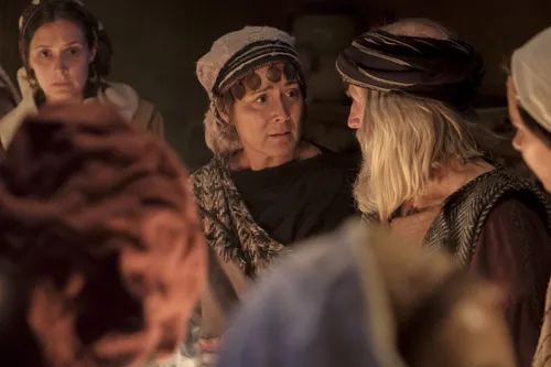 Ishmael and family listening