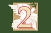 numeral 2 with dove