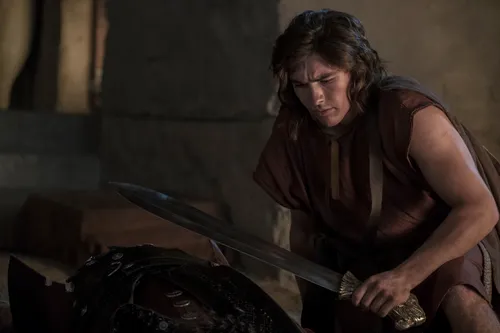 Nephi prepares to kill Laban