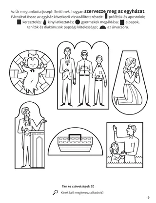 The Restored Church of Jesus Christ coloring page