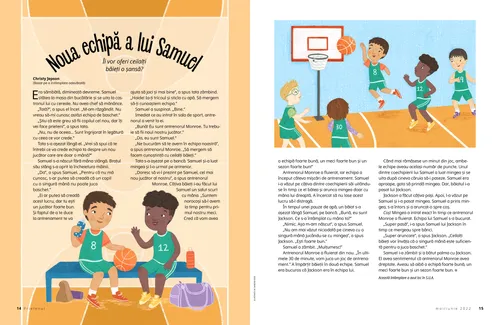 Page from the May/June 2022 Friend Magazine.