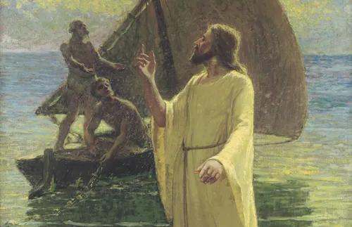 Христ Петр, Андрей хоёрыг дуудаж байгаа нь