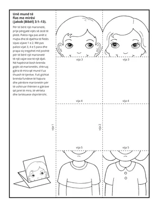 faqja e veprimtarisë: unë mund të jem dashamirës/e me të tjerët