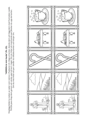 Aktivitetssida: ”HERREN är min herde”