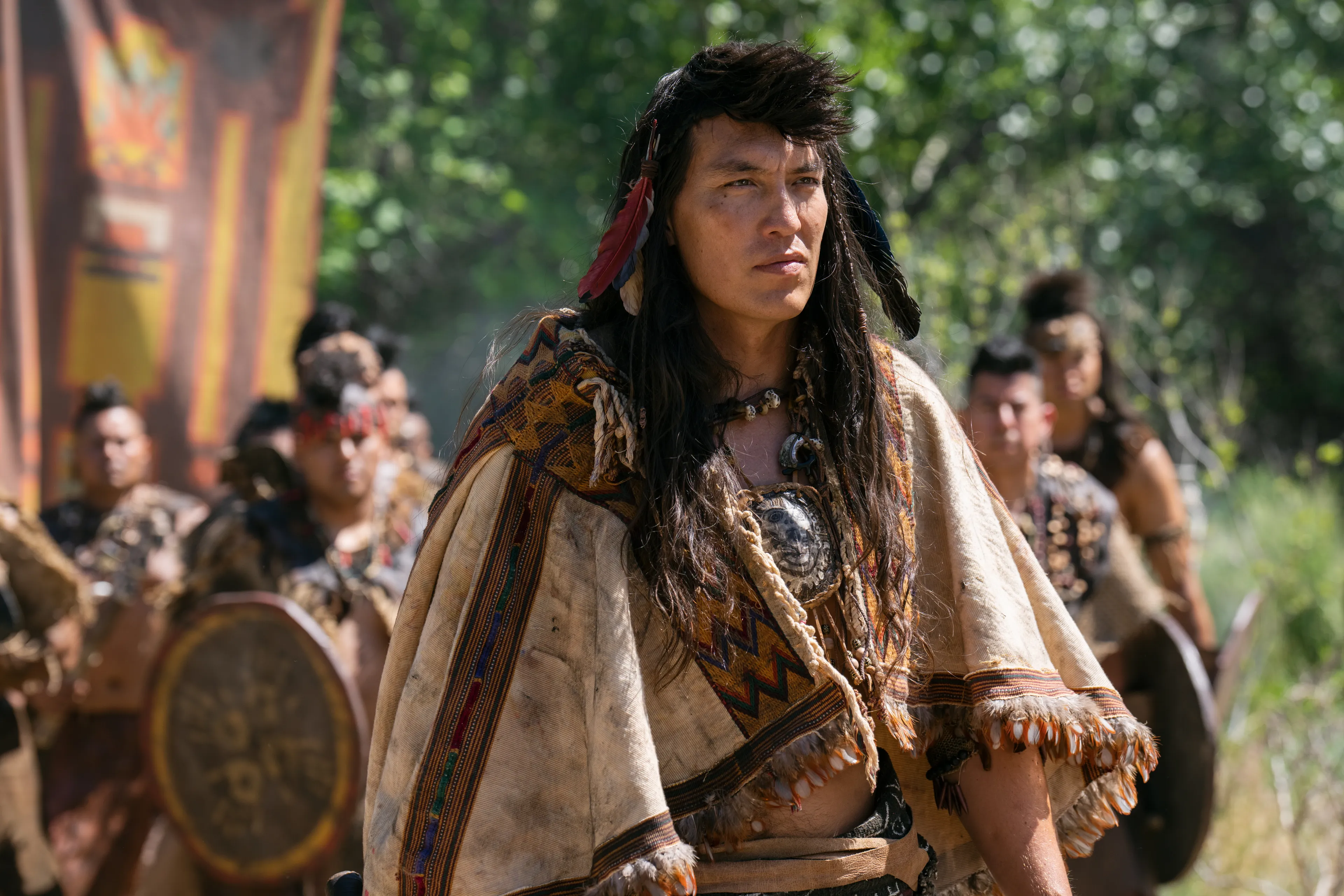 The Lamanite captain speaks to Alma at the Land of Helam.