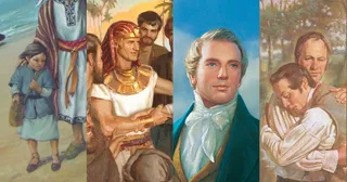 collage af fire Josef’er