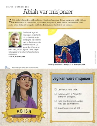 Abish was a missionary