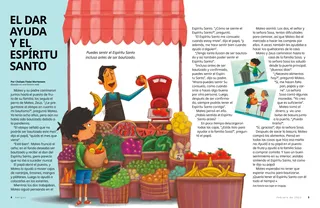 Page from the February 2022 Friend Magazine.