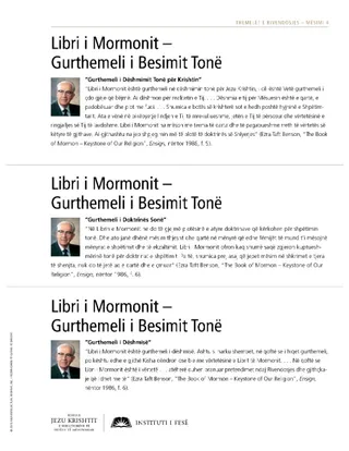 fletushka, Gurthemeli i Besimit Tonë