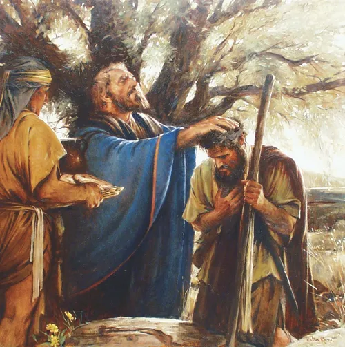 Melchizedek Blesses Abram