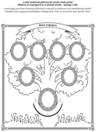 tegevusleht: ma saan uurida oma pereajalugu