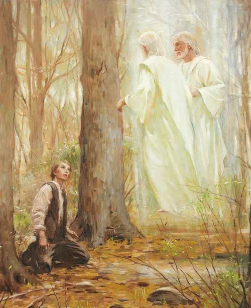 the Father and the Son appearing to Joseph Smith
