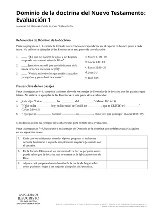 New Testament Seminary Teacher Manual - 2023