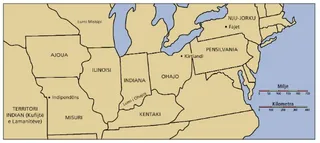 harta e SHBA-së verilindore