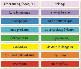 žodžių juostelės