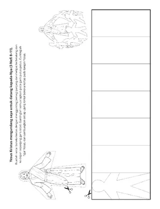 halaman kegiatan: Yesus mengundang kita untuk datang kepada-Nya