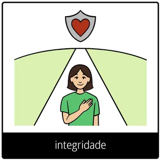 símbolo do evangelho para integridade