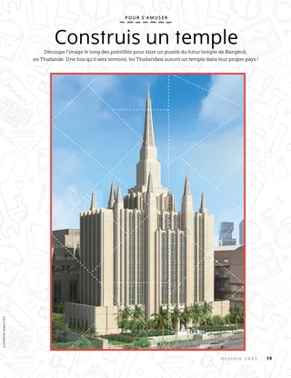 cut-out temple activity