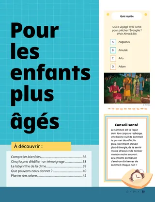 Page au format PDF