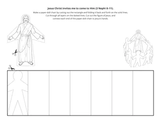 activity page: Jesus invites me to come to Him
