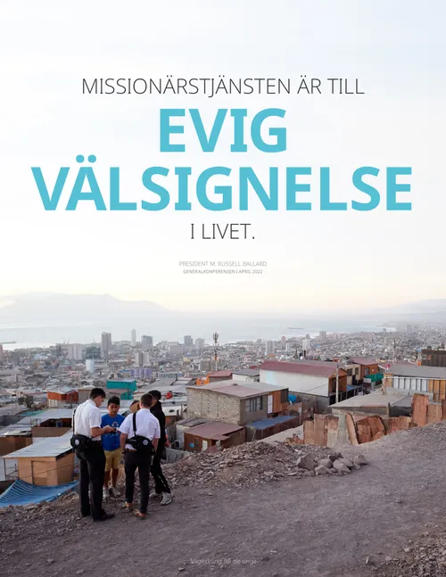 affisch med missionärer