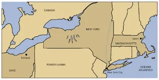 map, northeastern United States