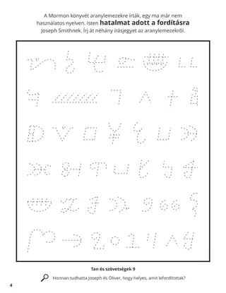 Translation of the Book of Mormon coloring page