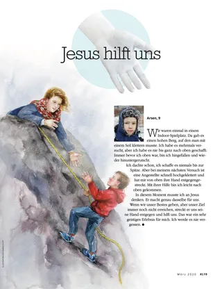 Jesus Helping Hand