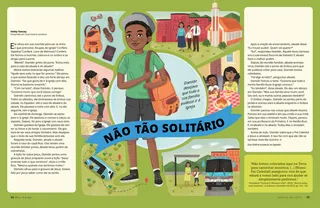 Page from the January 2022 Friend Magazine.