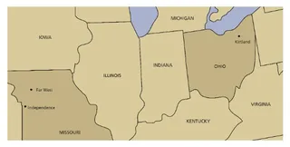 map of the northeastern United States