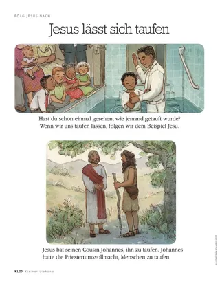 Jesus Was Baptized 1