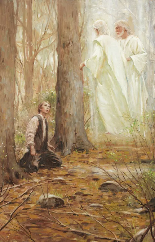 First Vision, by Walter Rane [Iyerekwa rya Mbere, yakozwe na Walter Rane]