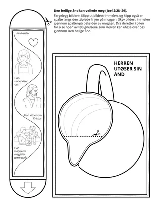 Aktivitetsside for Primær: Den hellige ånd kan veilede meg