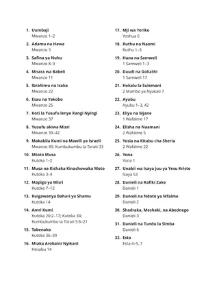 Table of Contents coloring page